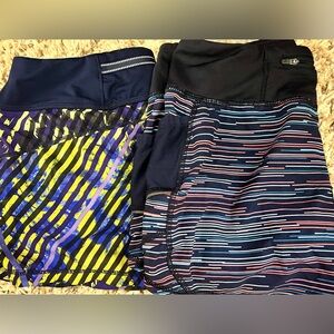 Athleta Women's Athletic Shorts with Multicolor Size Small